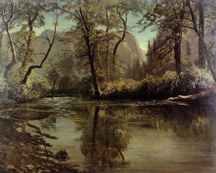 Albert Bierstadt Yosemite Valley Norge oil painting art